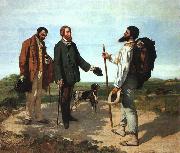 Gustave Courbet Bonjour Monsieur Courbet china oil painting reproduction